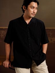 Nue Airy Short Sleeve Shirt - Muhajir Project Store - Kemeja Lengan Pendek Pria Sehari-hari bahan ringan