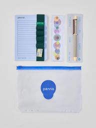 Idea Scribble Set - Book Pouch - Set Buku dan Alat Tulis