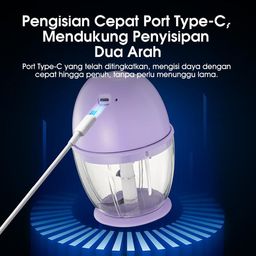 FOOD CHOPPER SAMONO SW-L6P PURPLE