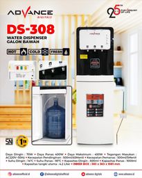 DISPENSER GALON BAWAH ADVANCE DS-308
