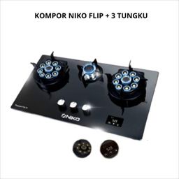 KOMPOR NIKO FLIP PLUS 3 TUNGKU