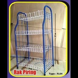 Rak piring susun 4 sanec tipe R 04 Neww / RAK PIRING MELIA / RAK PIRING SERBAGUNA / RAK PIRING STAINLESS / RAK PIRING 4 SUSUN