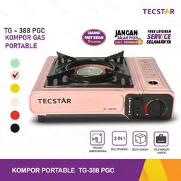 KOMPOR PORTABLE TECSTAR TGC-388PGC TANPA BUBBLE