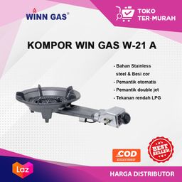 KOMPOR WIN GAS W-21A TANPA BUBBLE