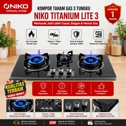 KOMPOR NIKO TITANIUM LITE 3 TUNGKU