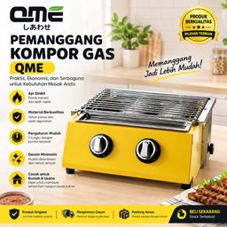 KOMPOR SOSIS QME 2 TUNGKU QM-02 TANPA BUBBLE
