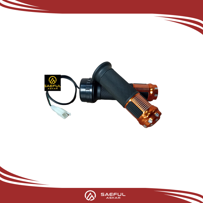 Grip Gas Lengkap Polos (Kosong)