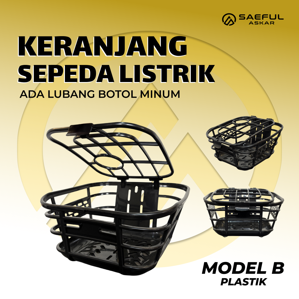 Keranjang Depan Plastik