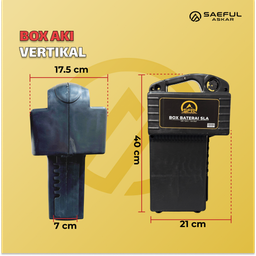 Box Baterai Sepeda Listrik 48V 12Ah