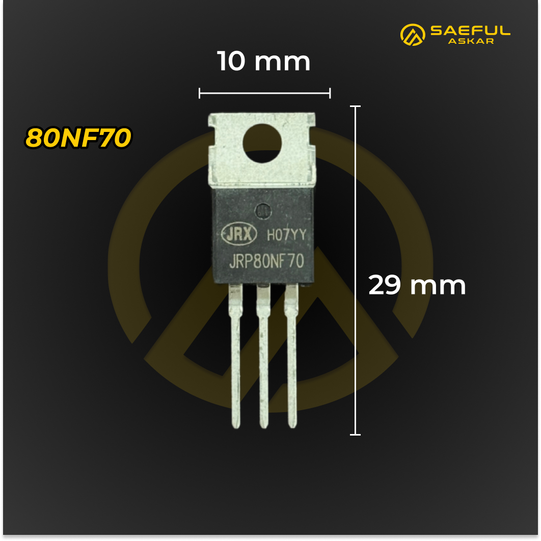 MOSFET 80NF70