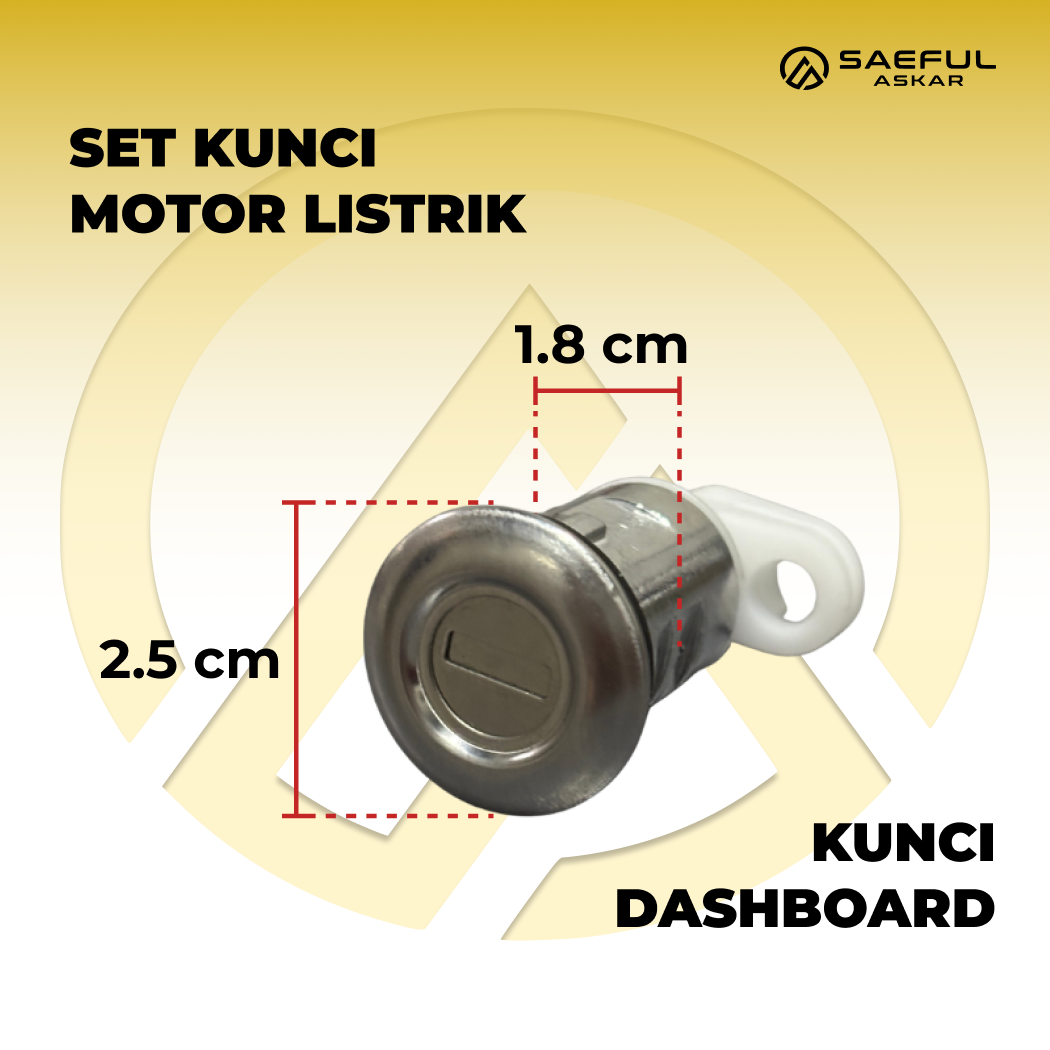 Kunci Kontak Set Dashboard Bagasi Greentech VP
