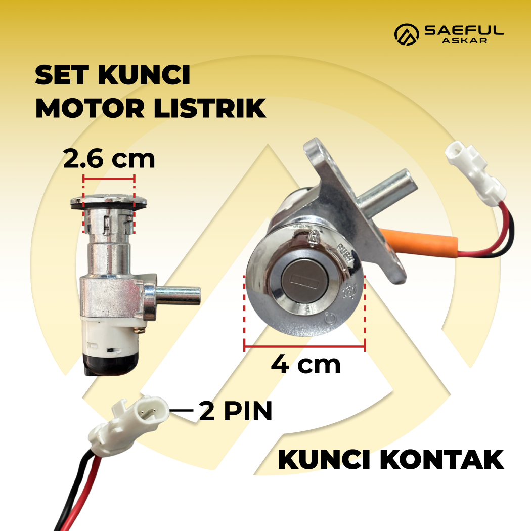 Kunci Kontak Set Dashboard Bagasi Greentech VP