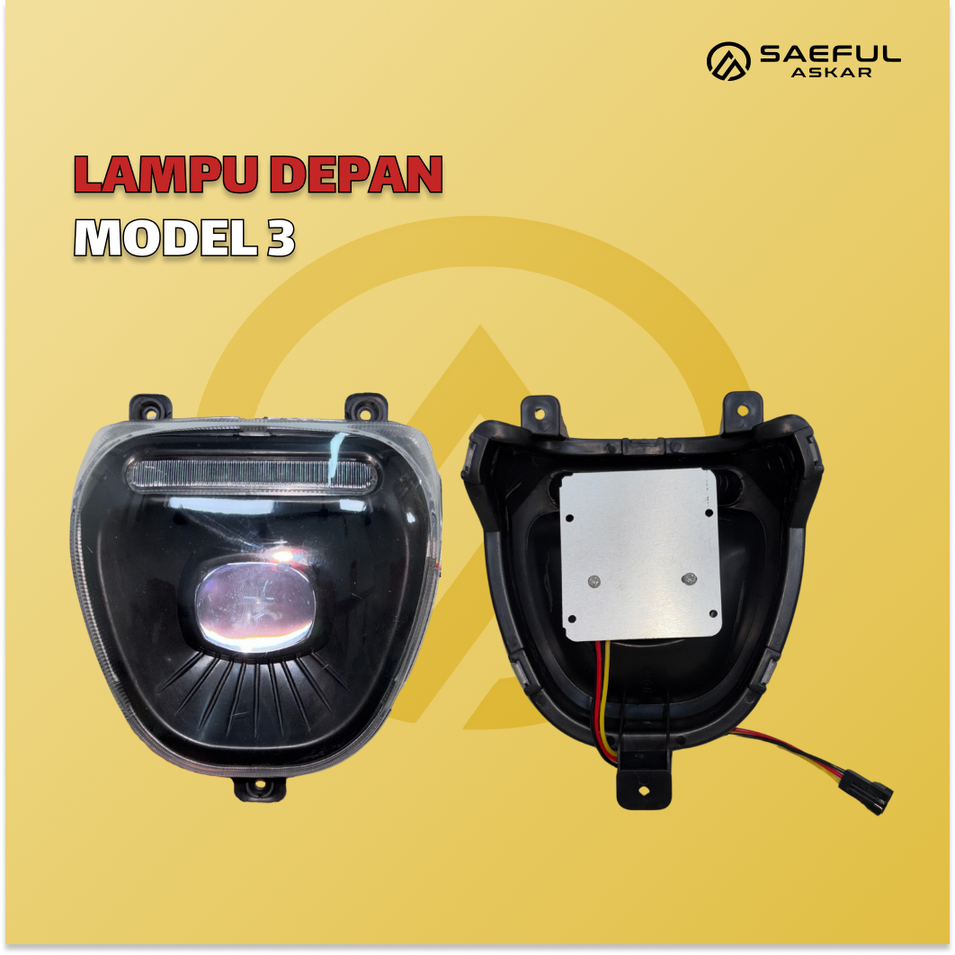 Lampu Depan Sepeda Listrik