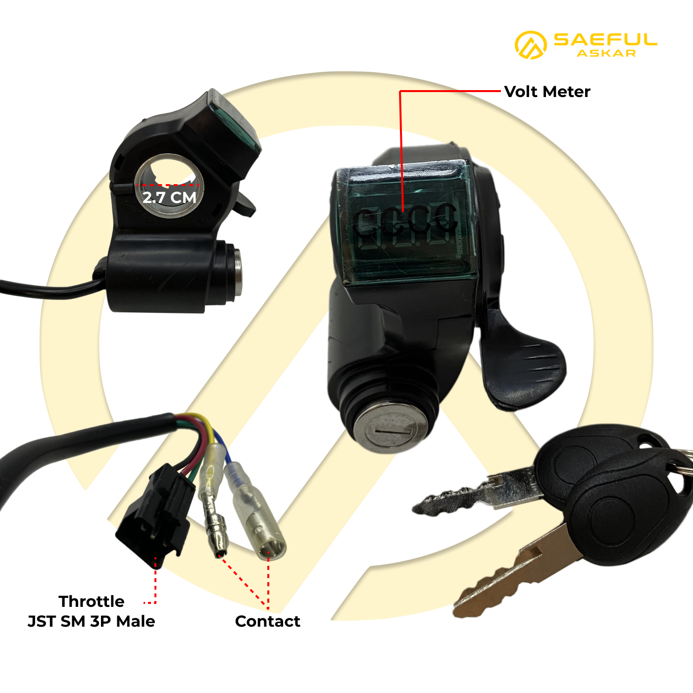 Grip Gas Jempol