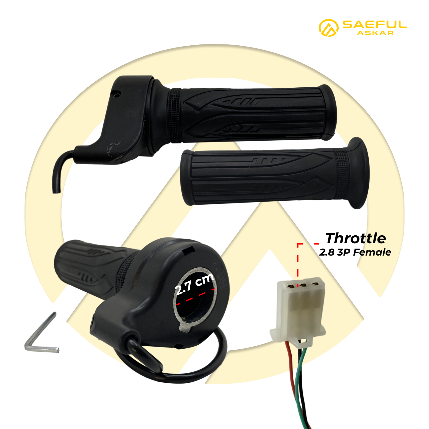 [BUNDLING] Grip Gas Sepeda Listrik