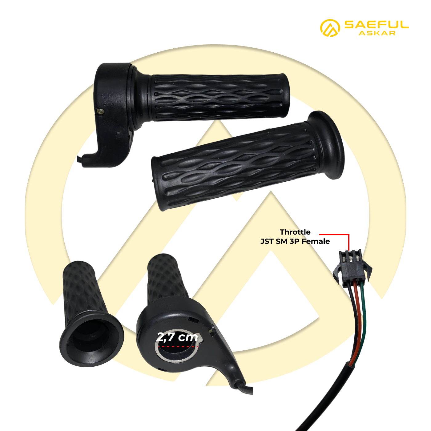[BUNDLING] Grip Gas Sepeda Listrik