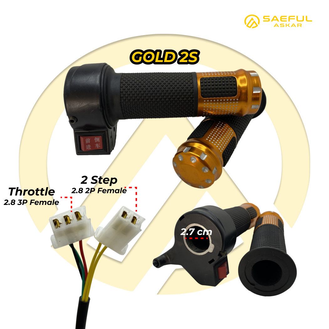 Grip Gas Lengkap 2 Step