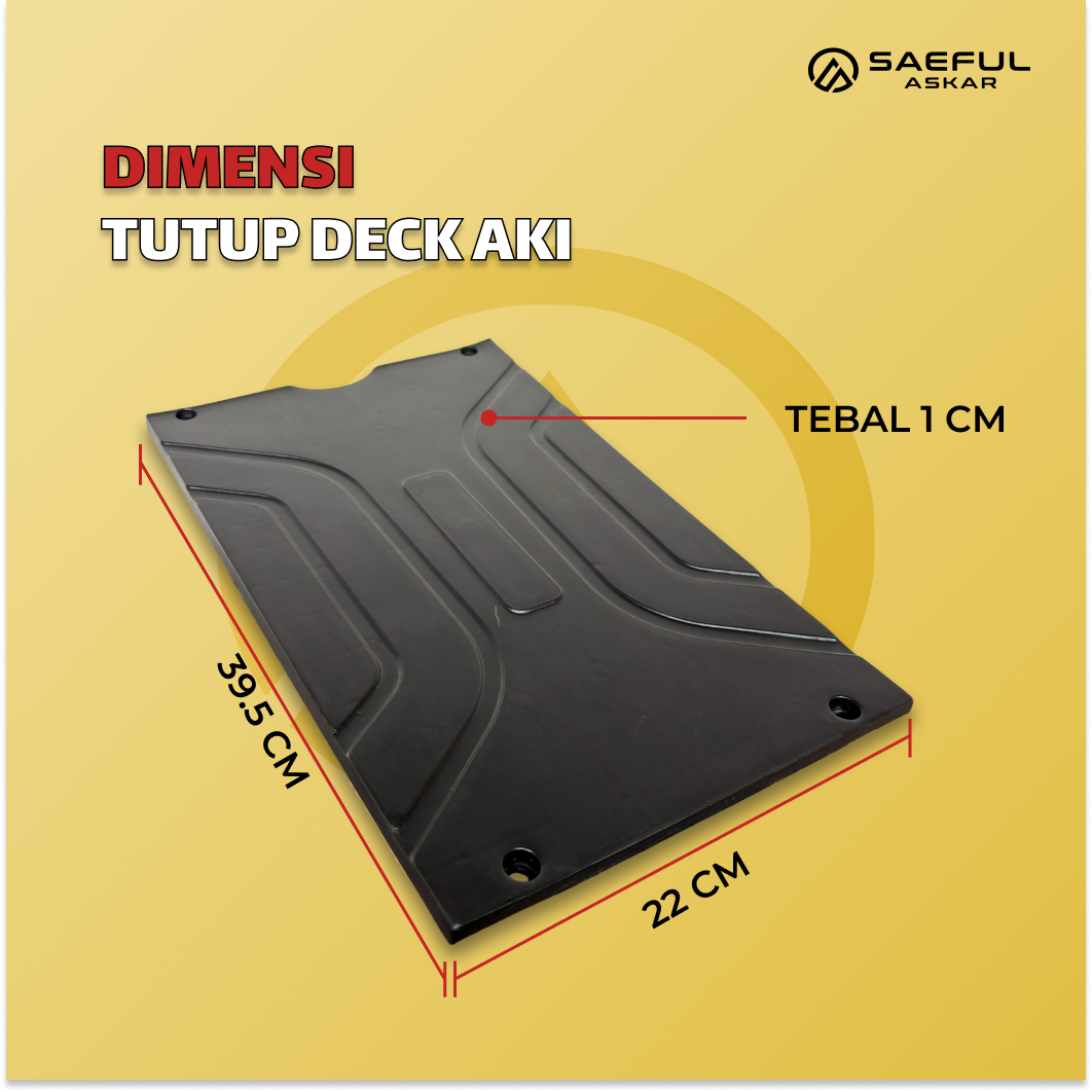 Tutup Deck Aki