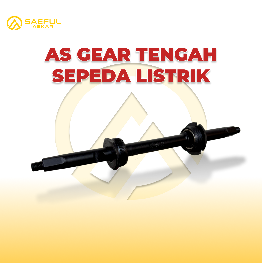 as gear tengah/as kroncong