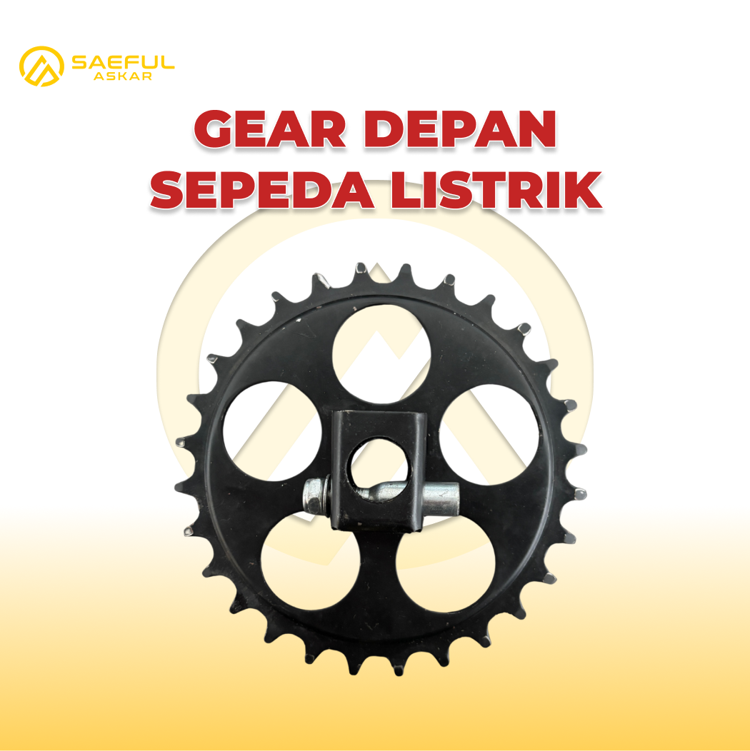 Gear Depan Sepeda Listrik