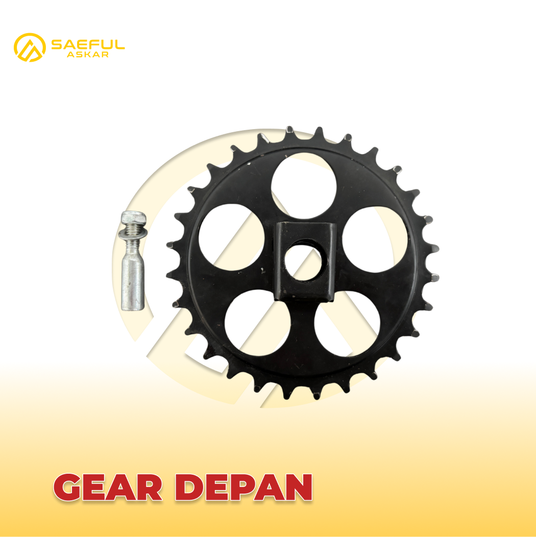 Gear Depan Sepeda Listrik