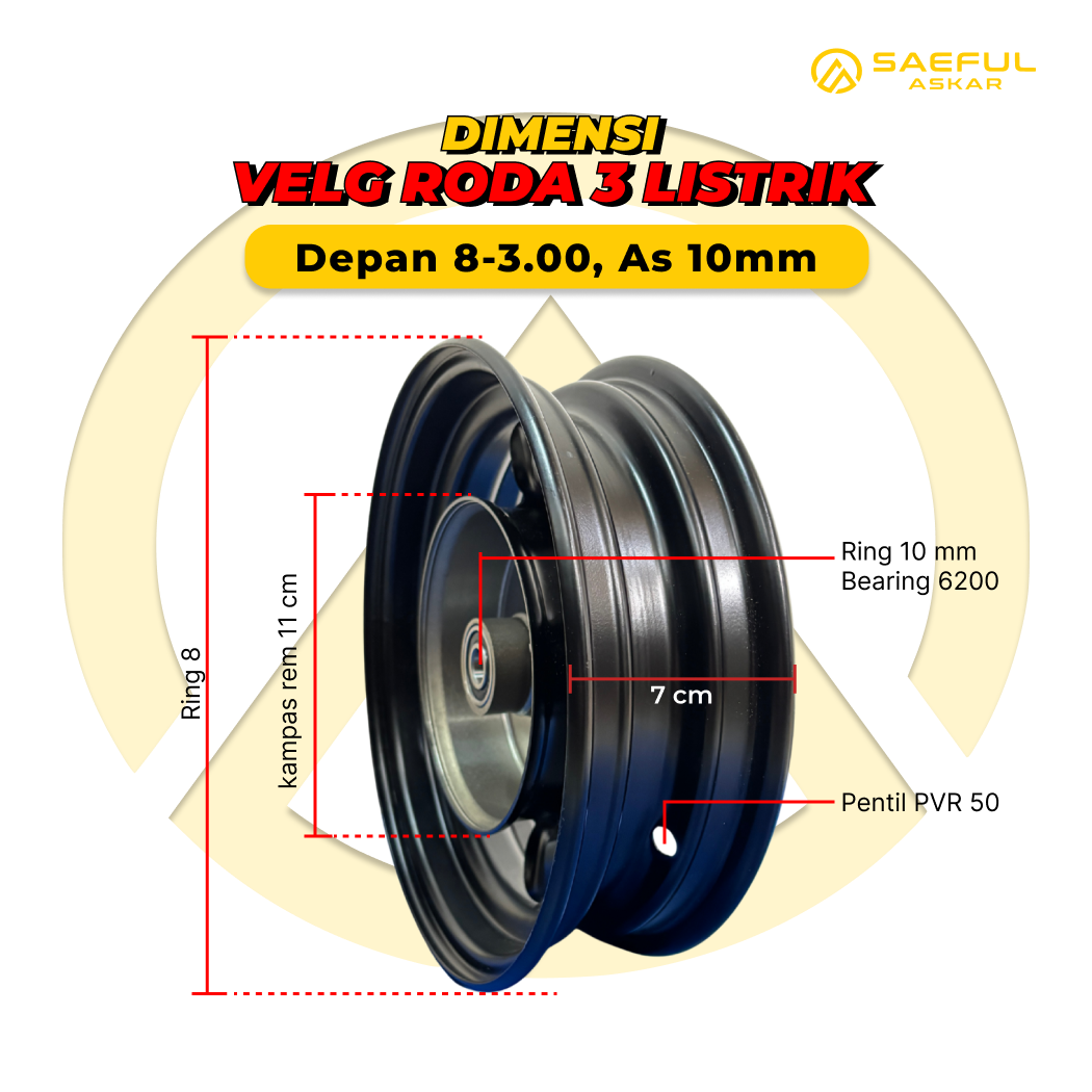 Velg Roda 3