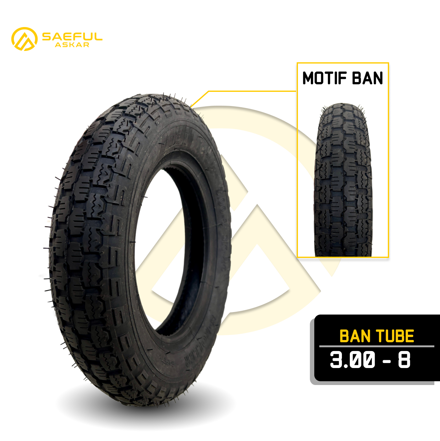 Ban Luar Ring 8 Tube
