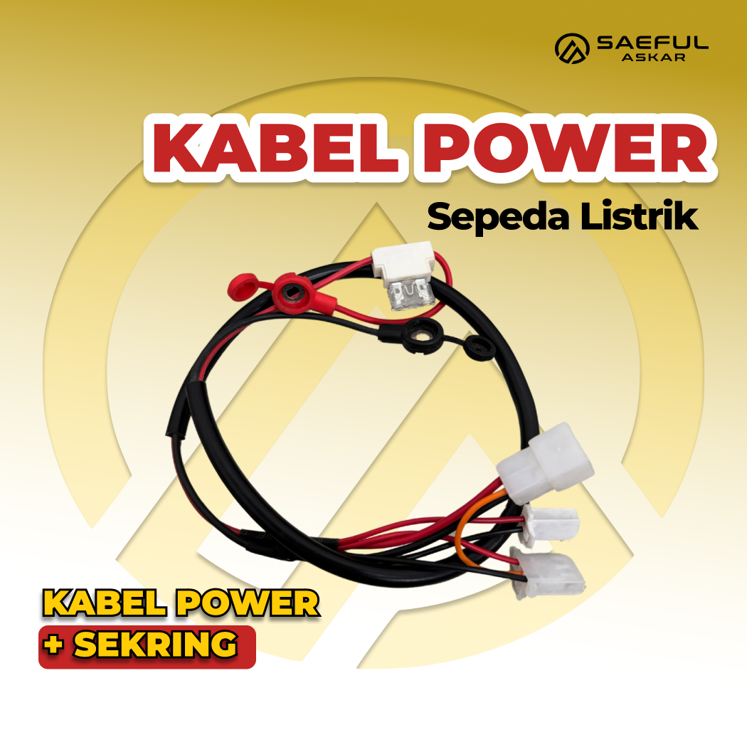 Kabel Power + Sekring