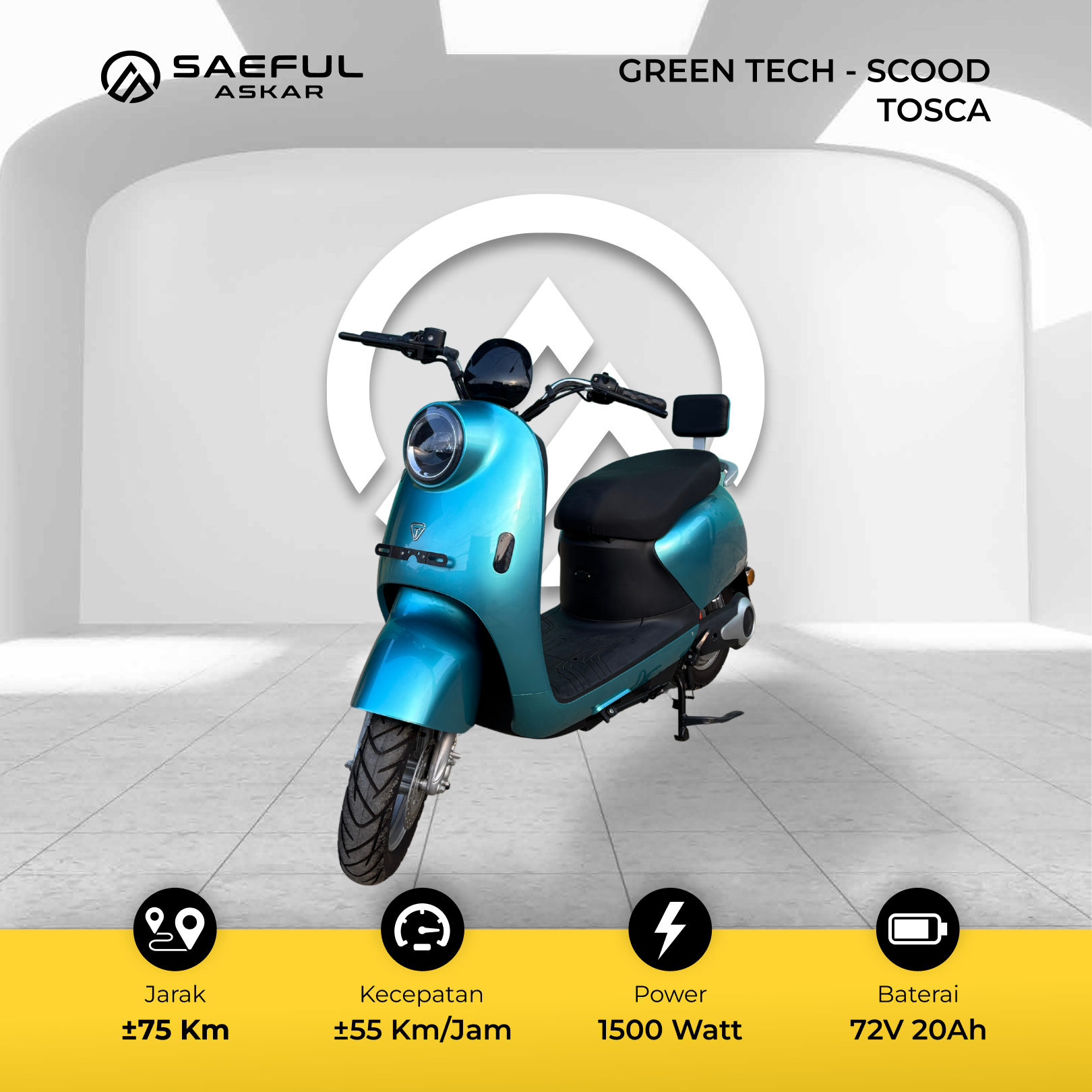 [UNIT ONLY] Green Tech Scood
