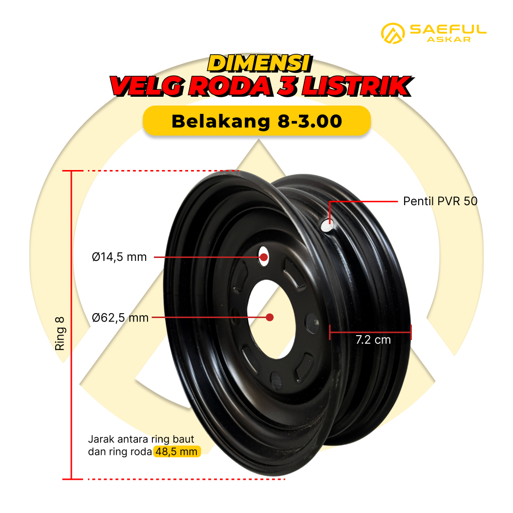[Dus] Velg Besi -10pcs