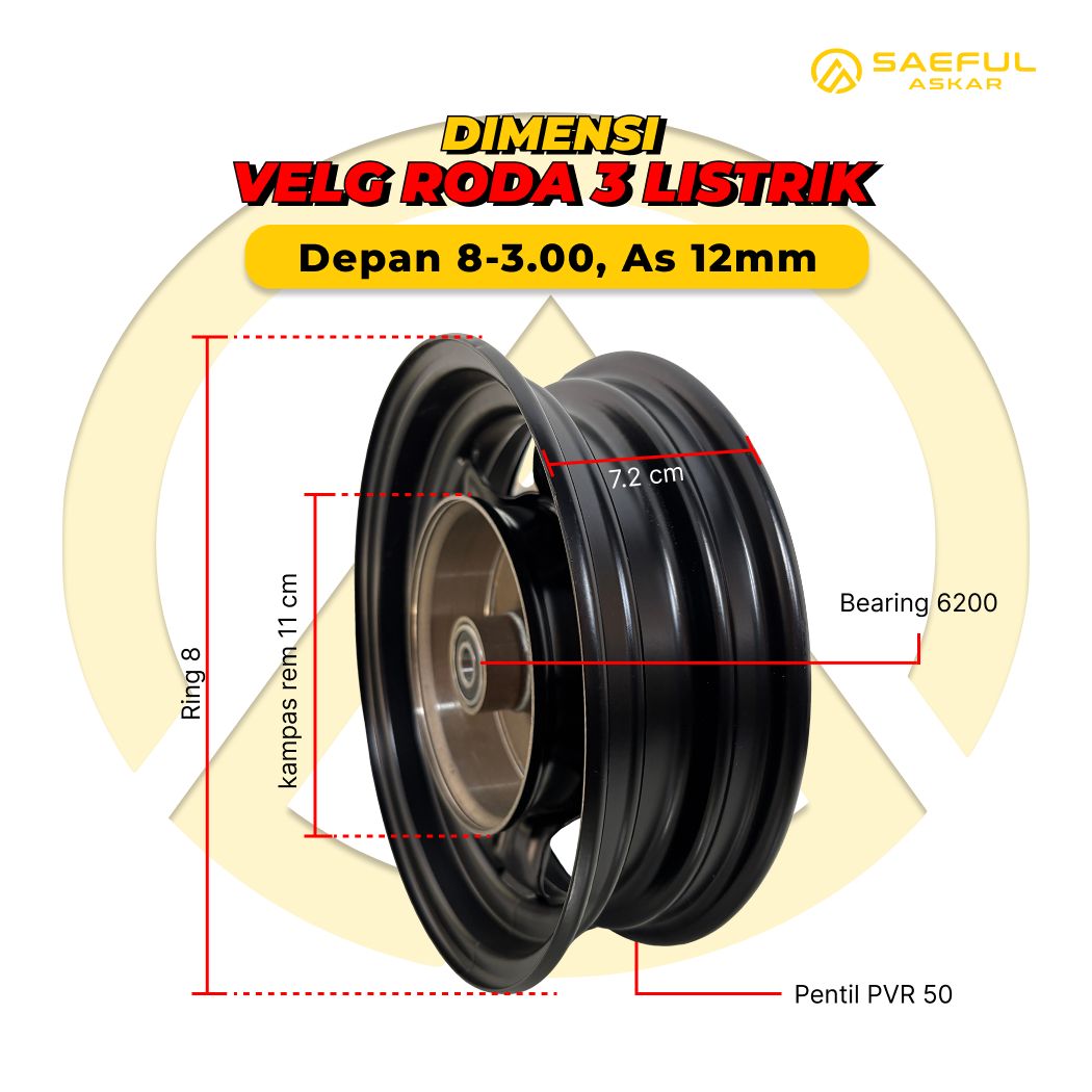 [Dus] Velg Besi -10pcs
