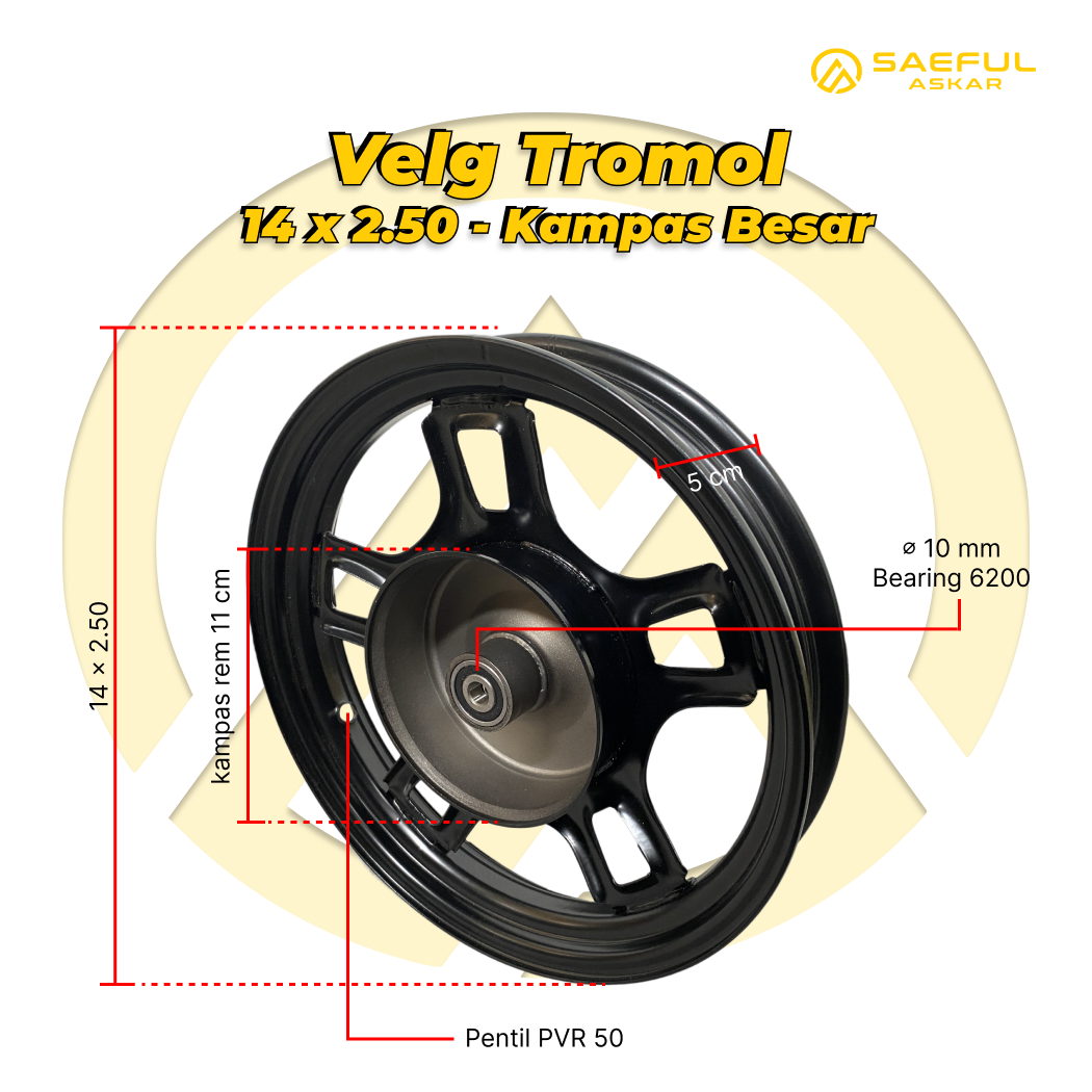 [Dus] Velg Besi -10pcs