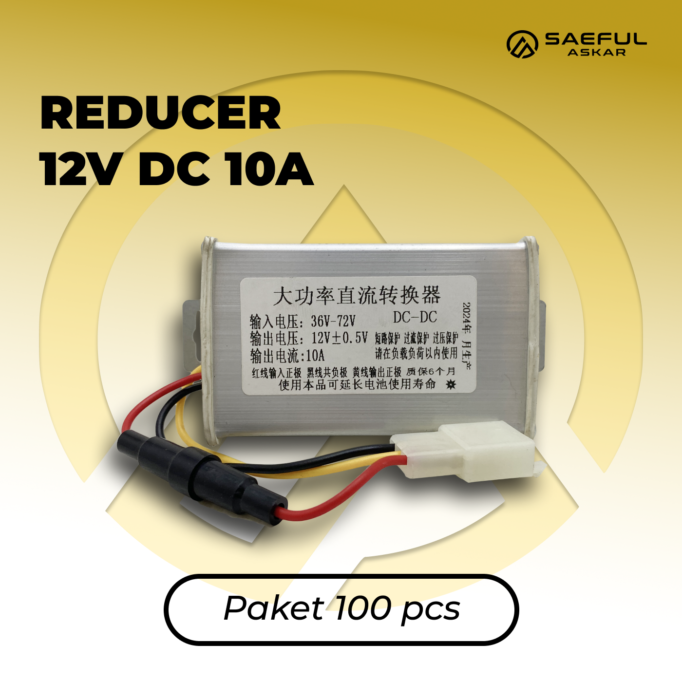 [Dus] Converter DC 12V - 100pcs