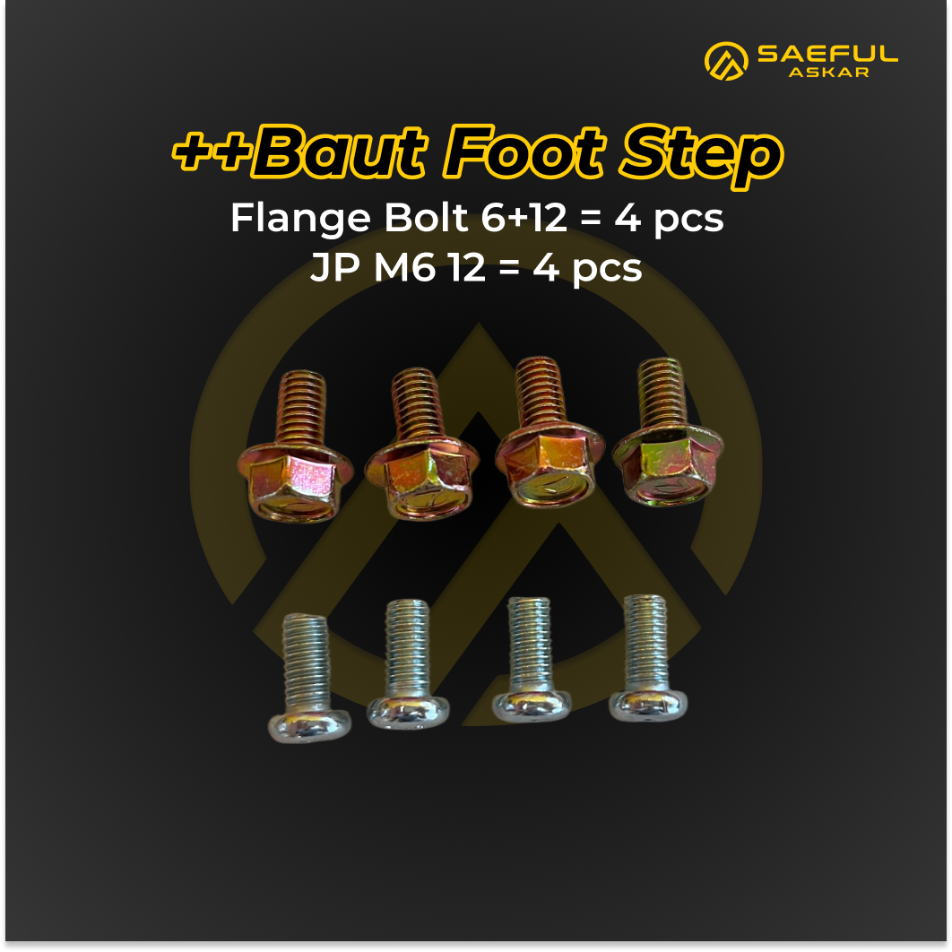 Baut Foot Step Belakang