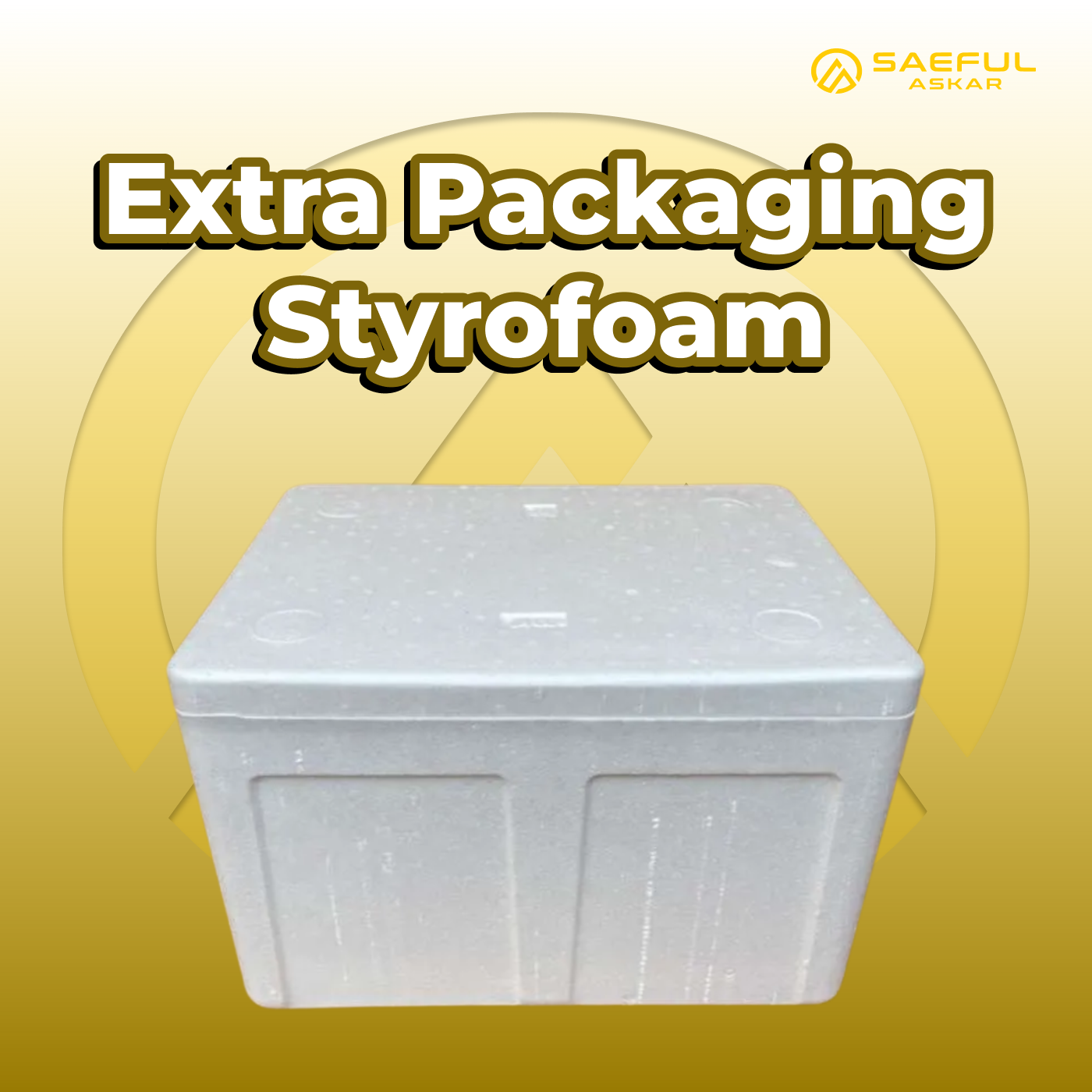 Bahan Packing - Styrofoam