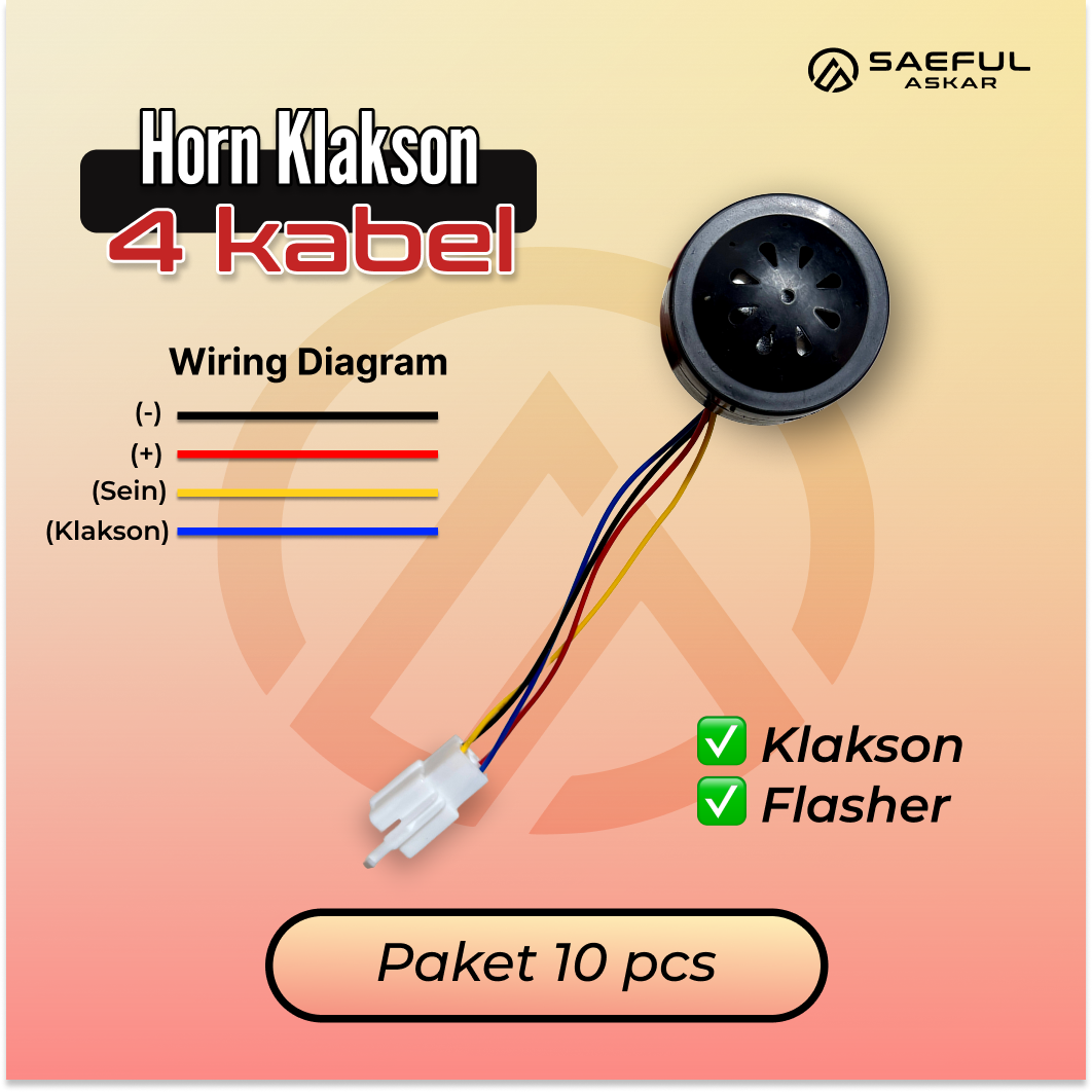 [Dus] Horn Kabel - 10pcs