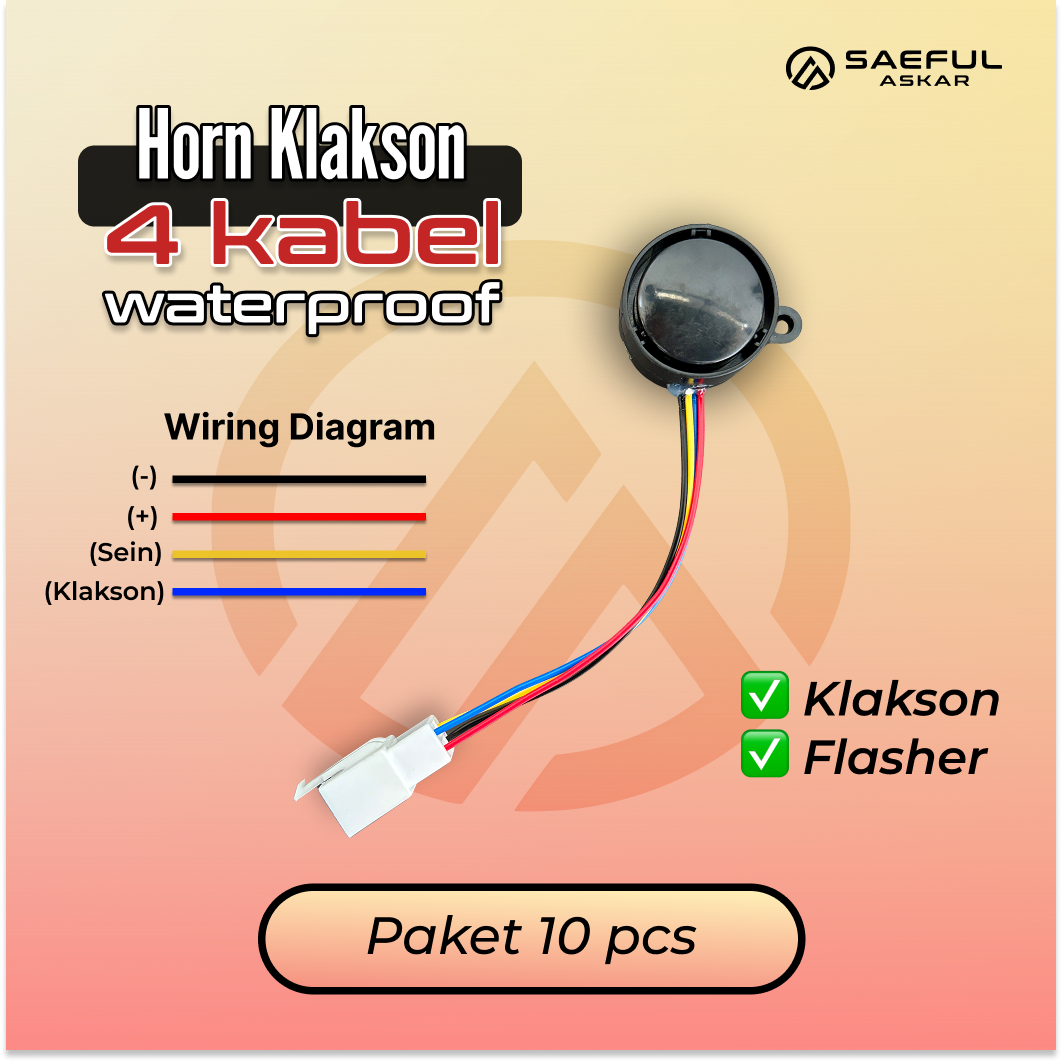 [Dus] Horn Kabel - 10pcs