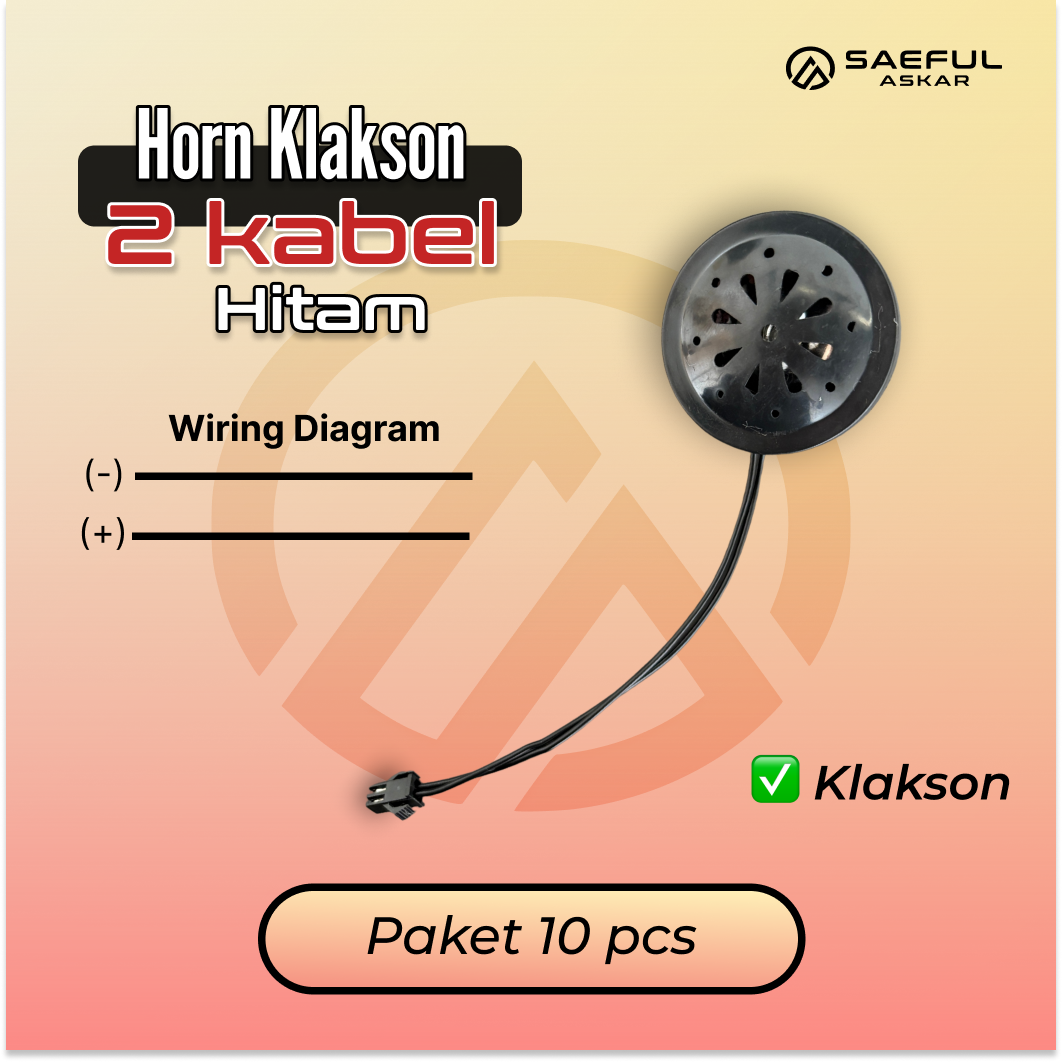 [Dus] Horn Kabel - 10pcs