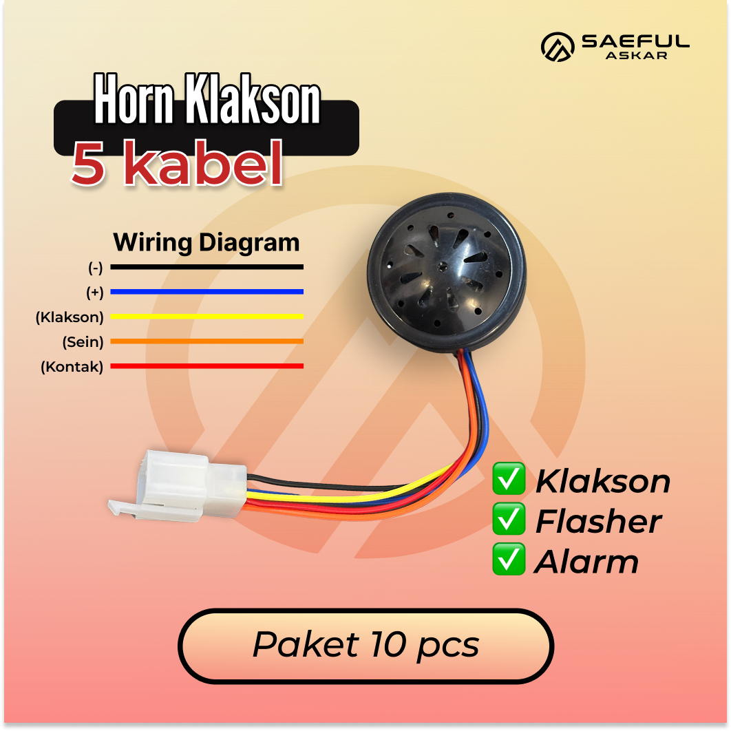 [Dus] Horn Kabel - 10pcs