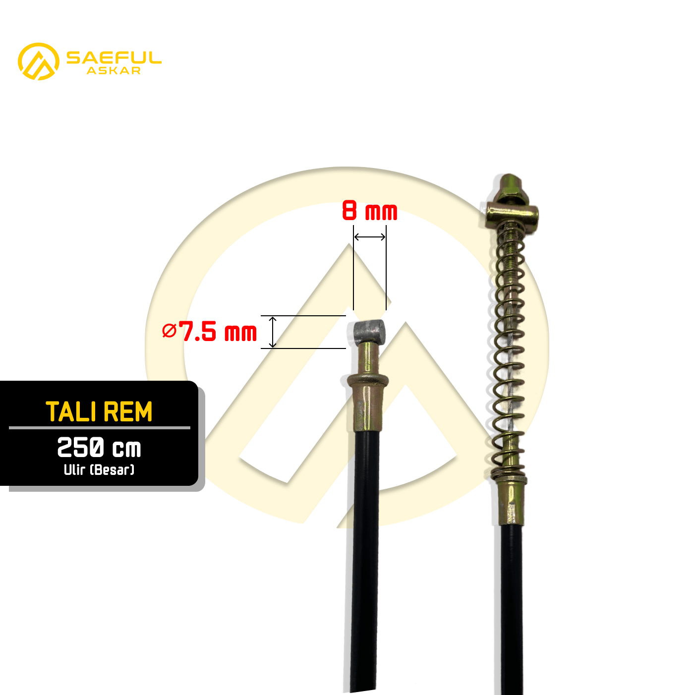 Tali Rem Kepala Besar