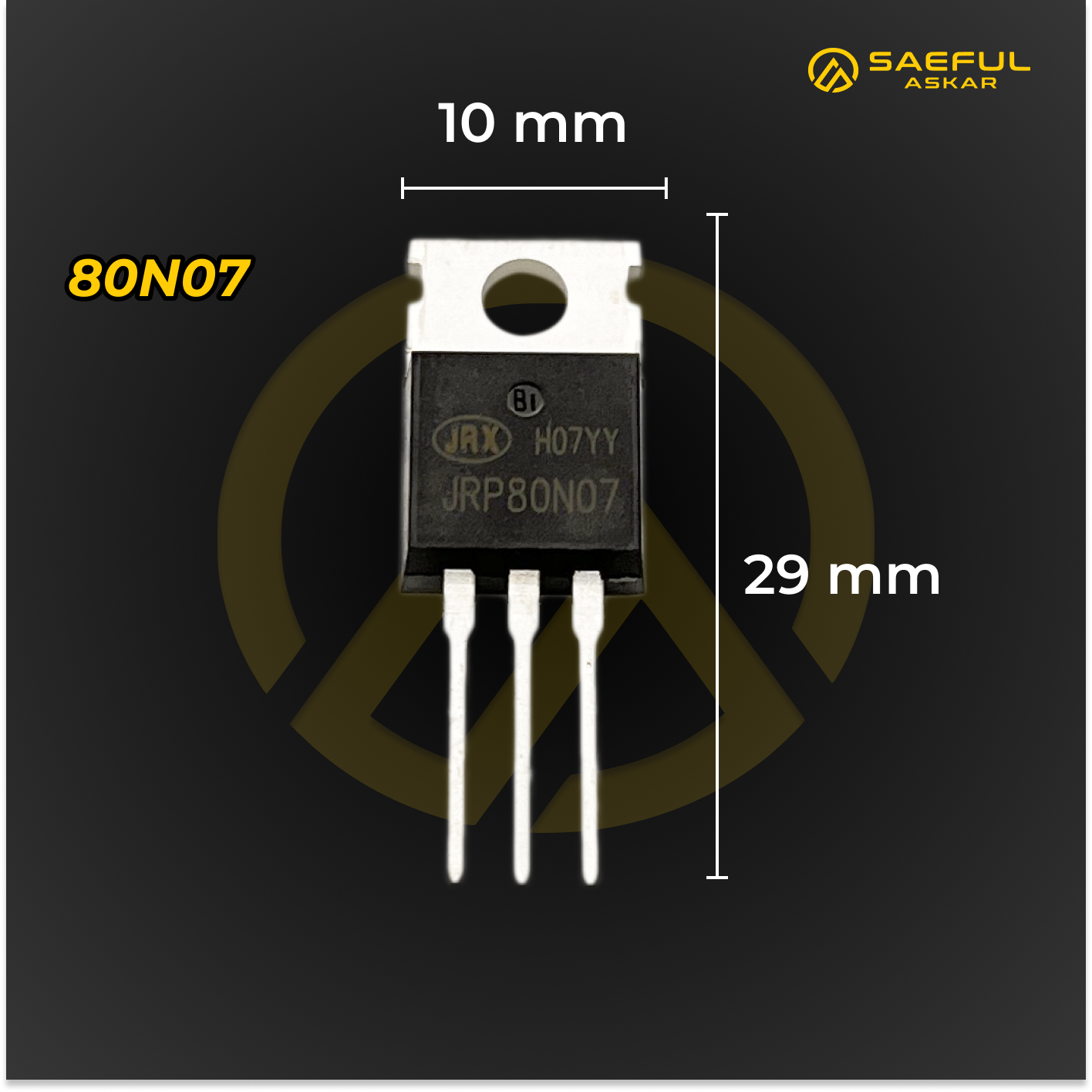 MOSFET 80N07
