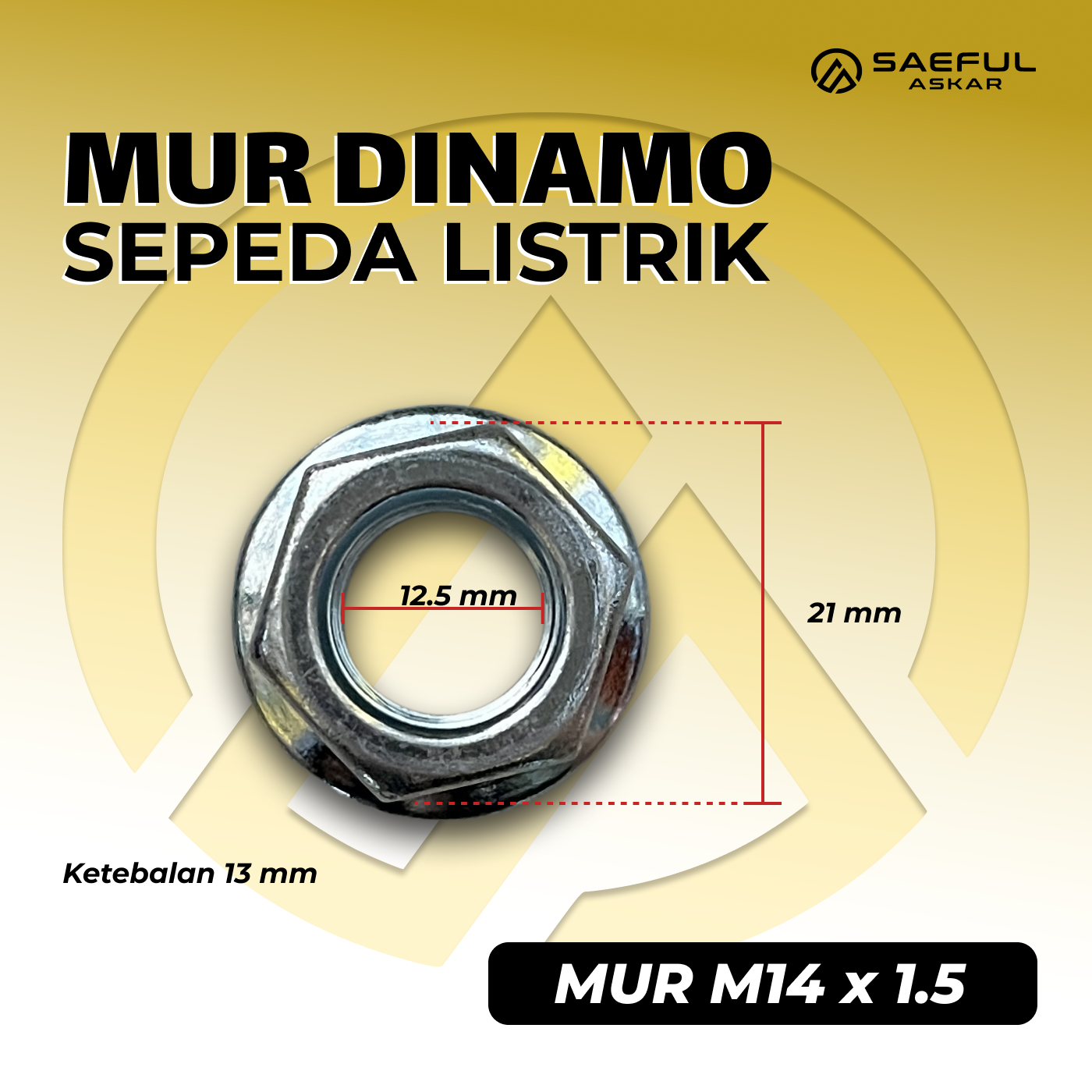 Mur Ring Plat