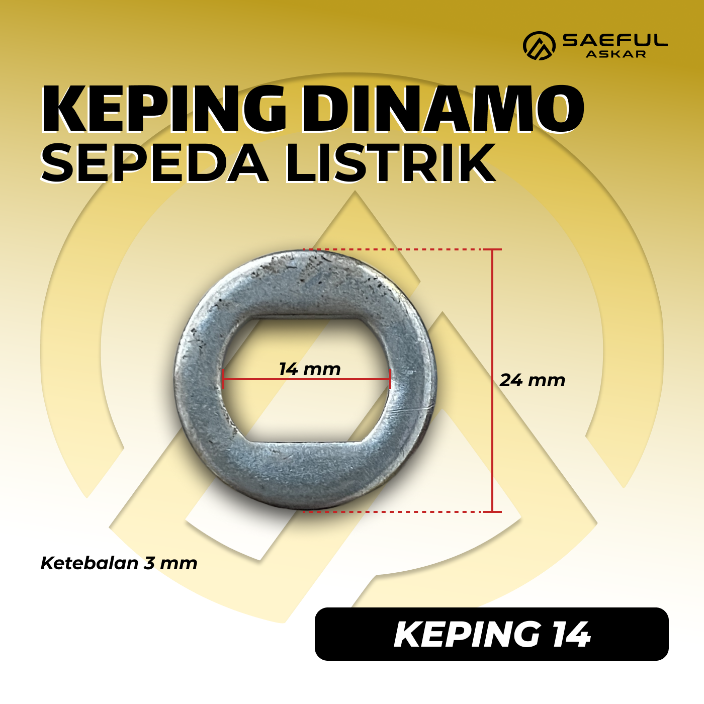 Mur Ring Plat