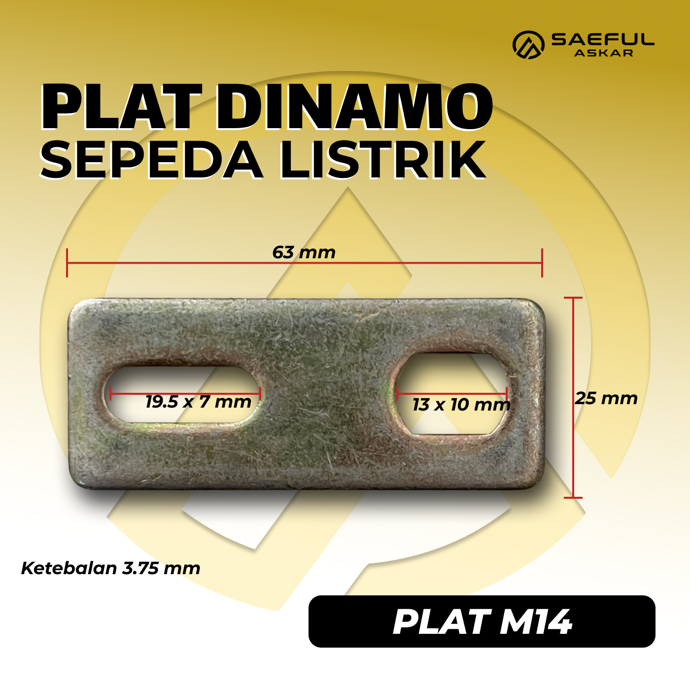 Mur Ring Plat