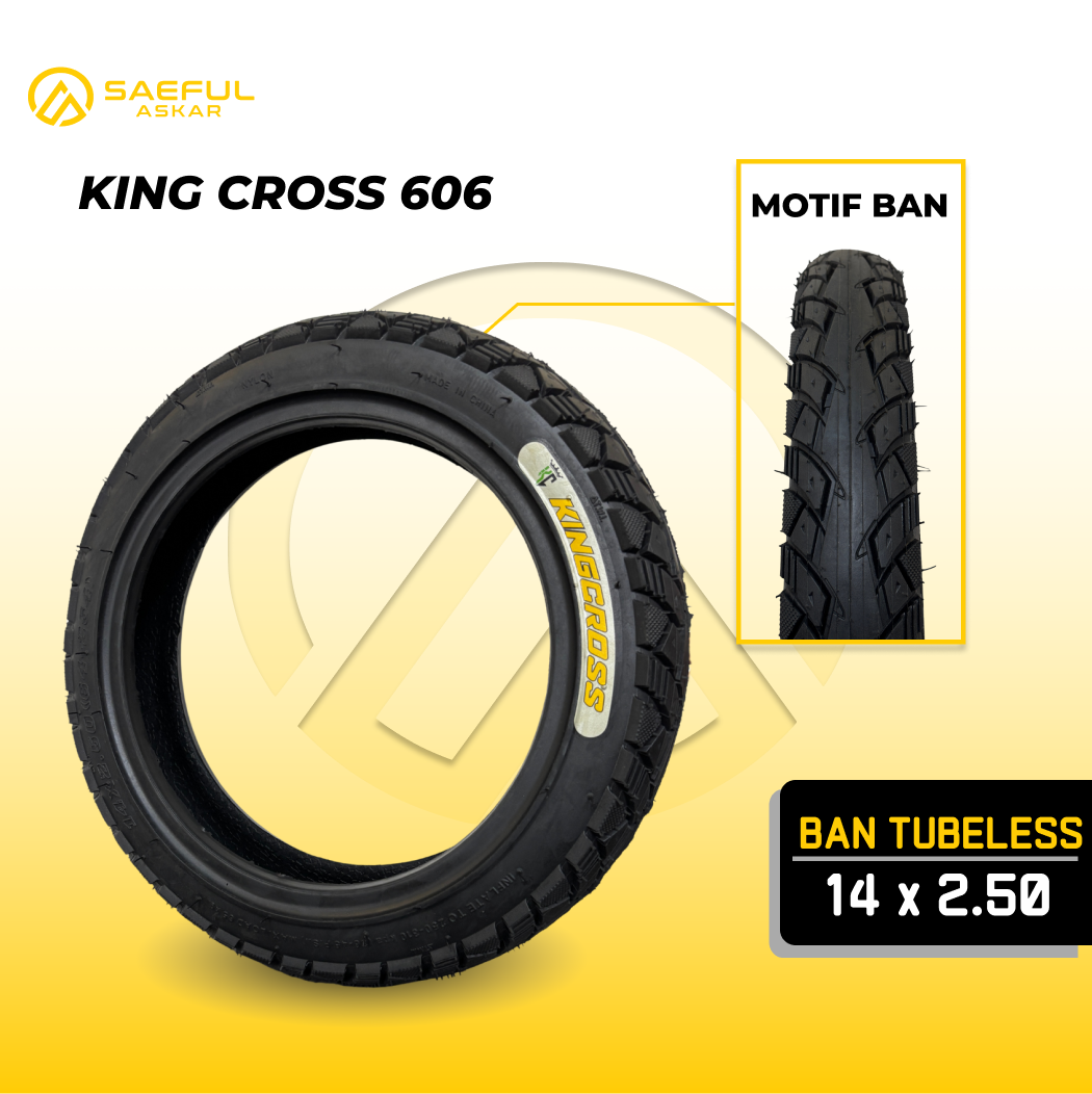 Ban Luar Tubeless Ring 10/14 King Cross