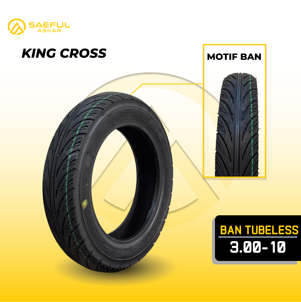 Ban Luar Tubeless Ring 10/14 King Cross