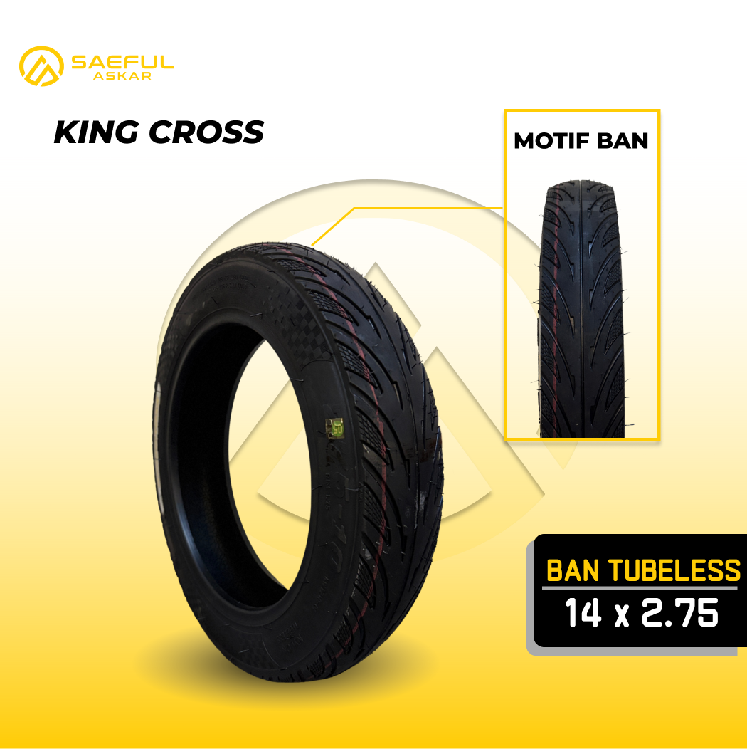 Ban Luar Tubeless Ring 10/14 King Cross