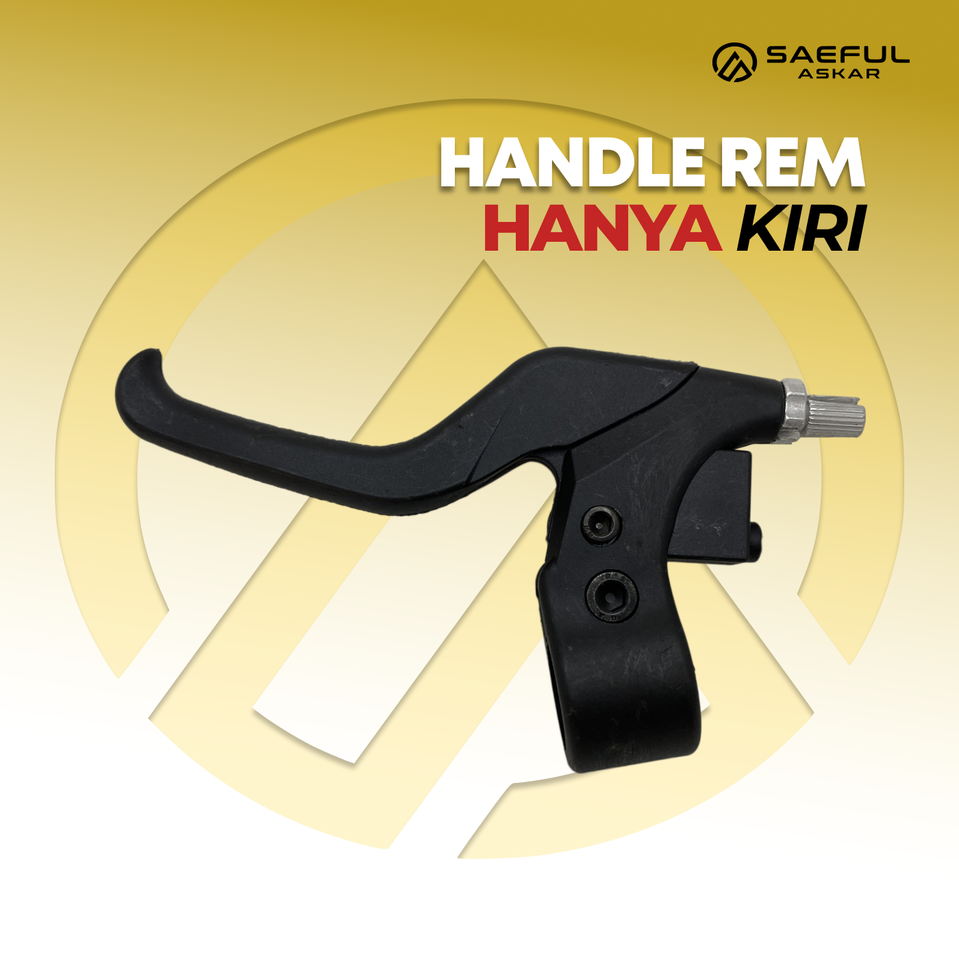 Handle Rem Plastik Skuter Sebelah Kiri