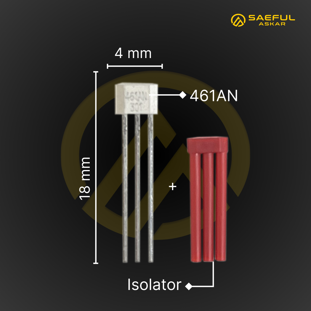 Transistor 461AN + Isolator