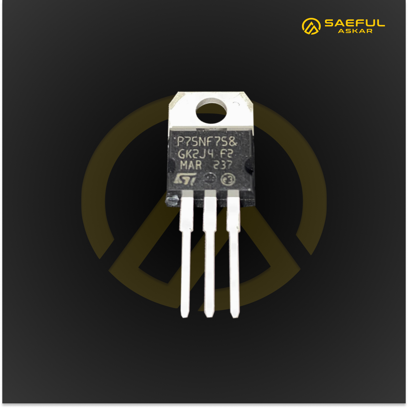 [Dus] Mosfet 75NF75 - 50pcs